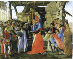Adoration of the Magi, 1475,Galleria degli Uffizi, Florence